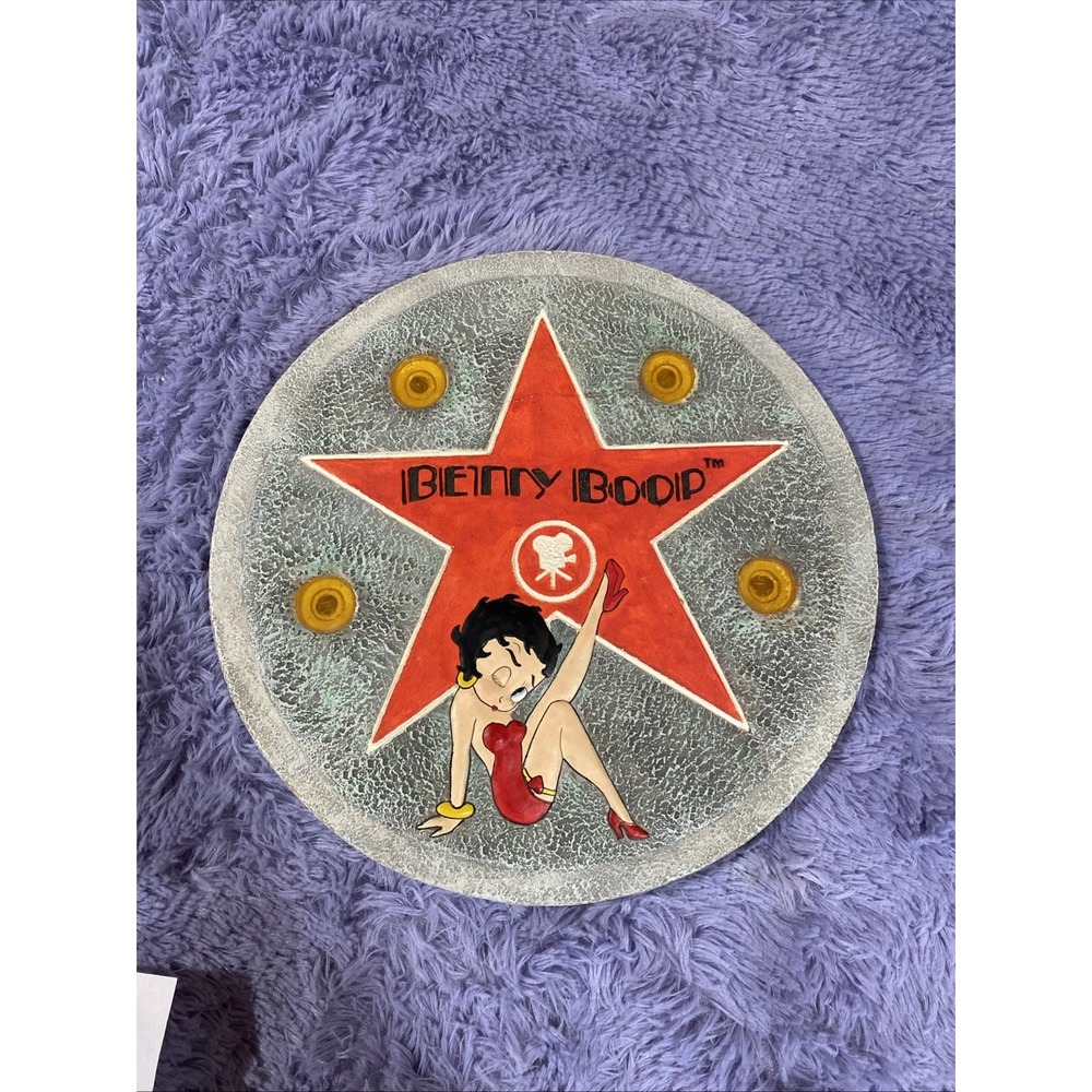 Rare Vintage‎ Betty Boop Light Up Stepping Stone - Lights Do Not Work